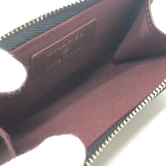 CHANEL Matelasse CC Mark Fragment Case coin purse Card Case Card Case - Picture 8 of 11